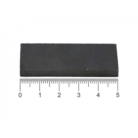 Bloco de Ferrite 50 x 20 x 5 mm